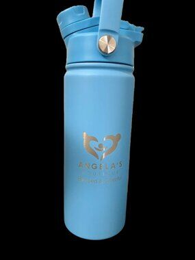 Angela's Boutique Blue Insulated Water Bottle